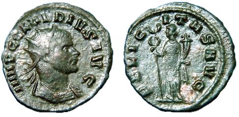 Antoniniano de Claudio II. FELICITAS AVG. Roma RIC_0032_RC