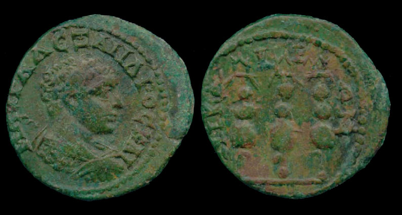 Bronce provincial de Alejandro Severo (Nicea, Bitinia). _nicaea_AE22_SGI_3287v1