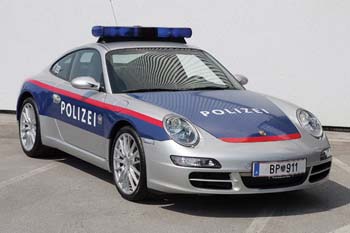 Voiture de police Porsche_police_autriche