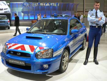 Voiture de police Subaru_police_france