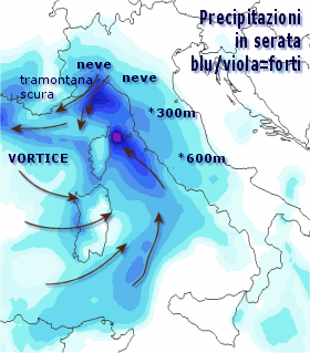 Giornata meteo giovedì 5 novembre 2009 0000c