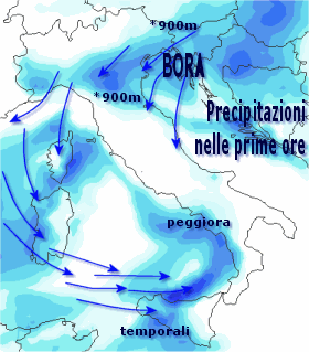 Giornata meteo giovedì 5 novembre 2009 0000d