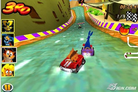 	الان وعلى المشاغب لعبة Crash Bandicoot 3D لجوالات الجيل الثالث Crash-bandicoot-nitro-kart-3d-screens-20080714085318886_640w