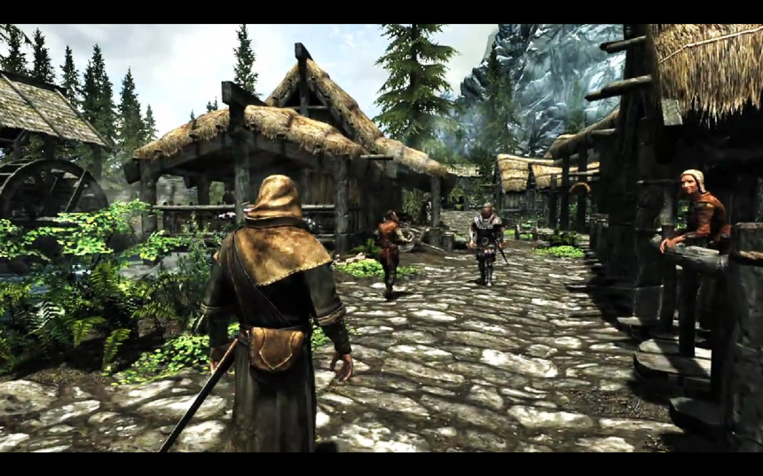 Határmenti falu - Page 3 The-elder-scrolls-5-skyrim-village