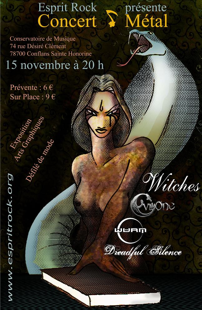 15/11/08 WITCHES en concert 2008-11-15-conflans-flyer