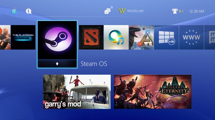 Hacker diz que deve ser possível instalar o SteamOS e jogar os jogos na PS4 Steam_ps4