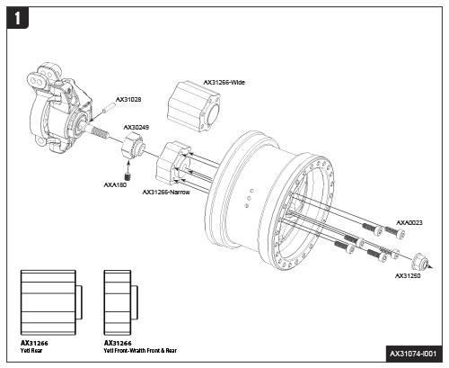 La nouvelle bête : Axial Yeti! Hub