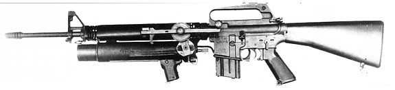 قاذفات القنابل " الرمانات " Xm173m16