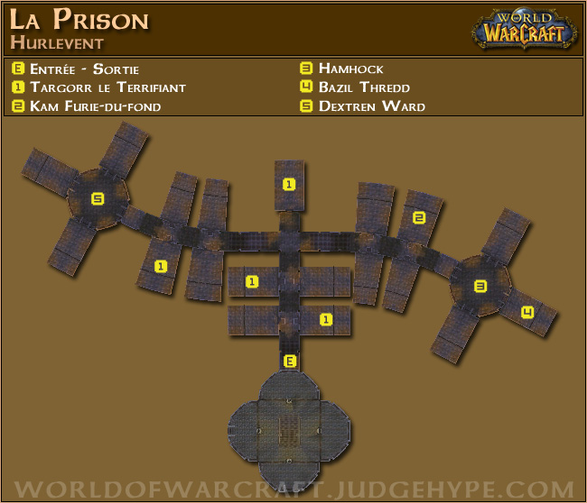 Carte de l'instance La Prison Laprison