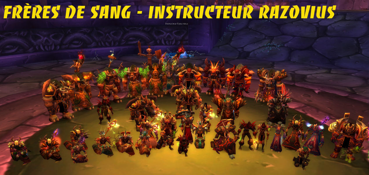 Raid 40 Hordeux à Naxx : composition 585