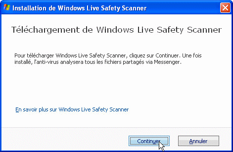 Bloquer les virus de Windows Live Messenger 1764-2