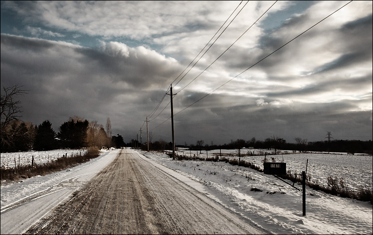 صور خلابه من الطبيعة Snow_road_11870