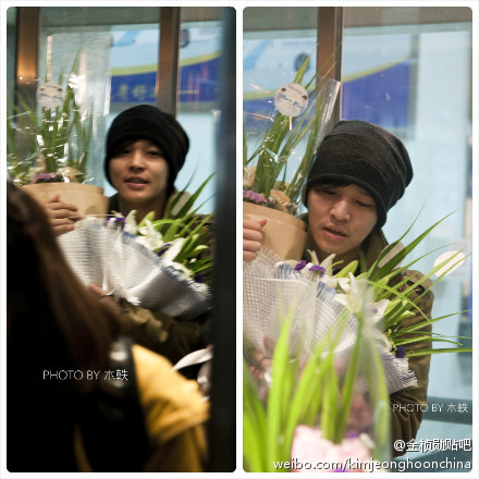 Kim Jeong Hoon llegando a China 6c4f9464jw1dyuxrpqjthj