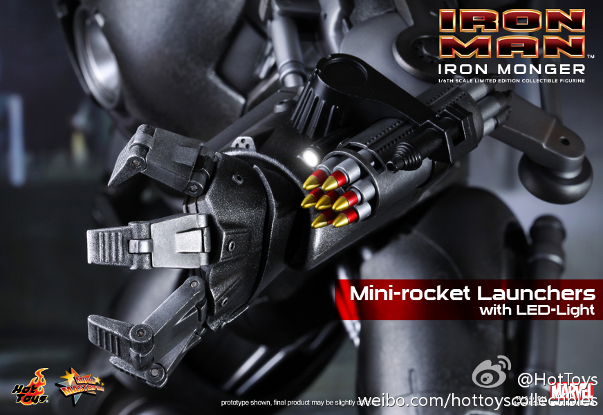 [Hot Toys] Iron Man: Iron Monger 1/6th scale - Limited Edition Collectible Figurine - Página 2 6abcda73gw1dle0q0j6ccj