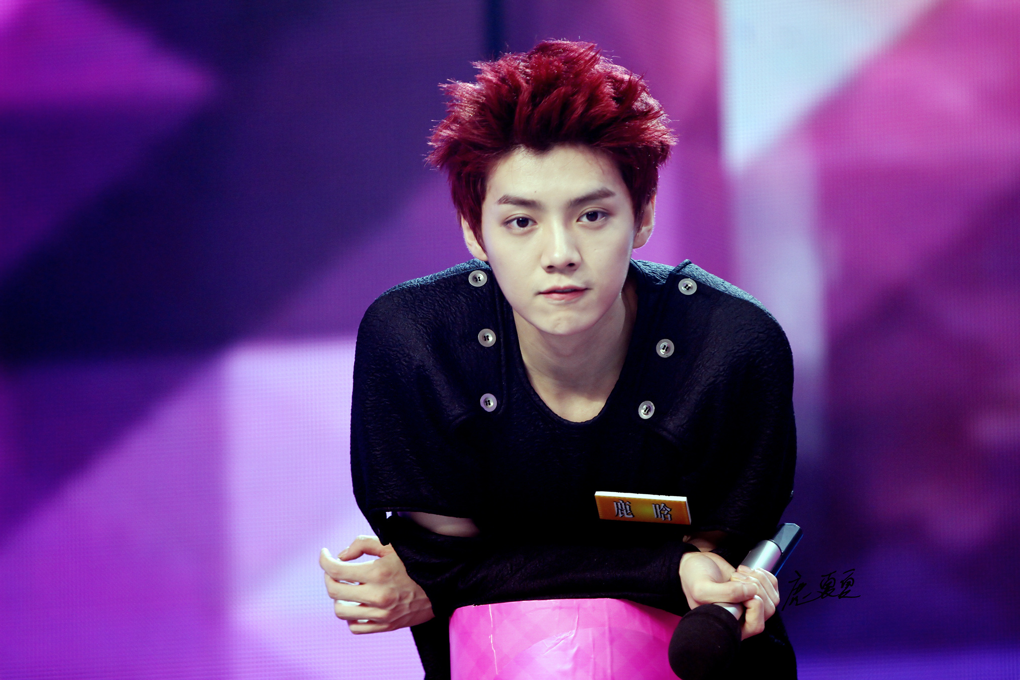 [FANTAKEN] 130604 EXO @ Happy Camp [31P] 6ae8c156jw1e6da68g035j21kw11xqqe