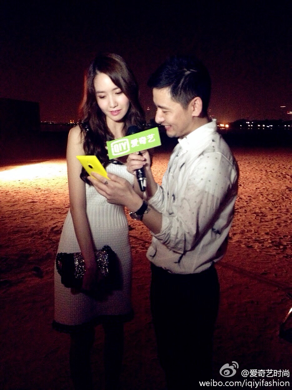 [PIC][14-03-2014]YoonA tham dự sự kiện "The Chanel Cruise 2015 Show in Dubai" vào tối qua + Selca của cô và Dakota Fanning, Châu Tấn 93de1da3jw1egd6z3slpfj20q00yothc