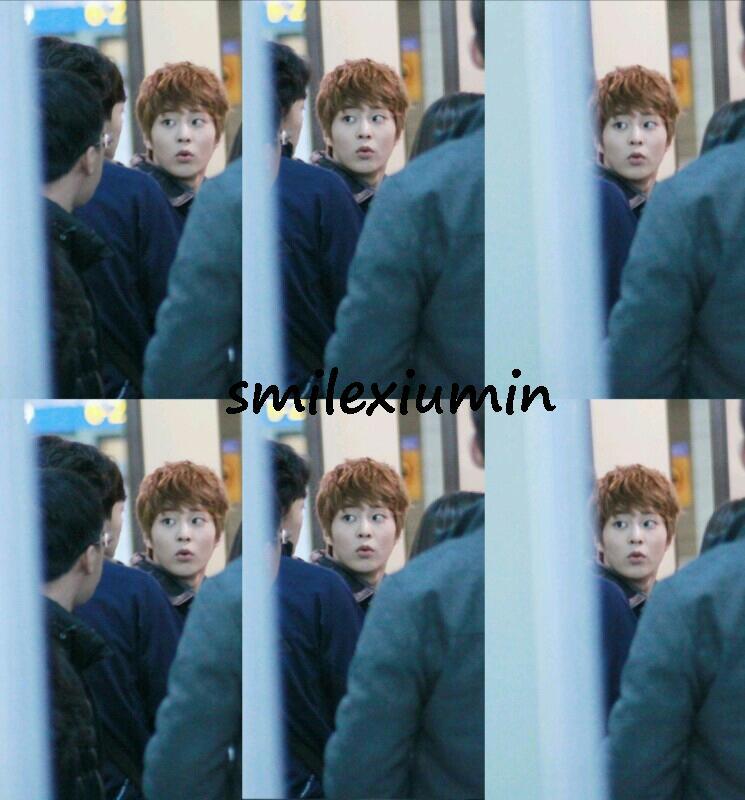 [Fantaken] 081212 EXO M XiuMin @ Incheon + Beijing Airport Aaada9c0jw1dzp1i2f8knj