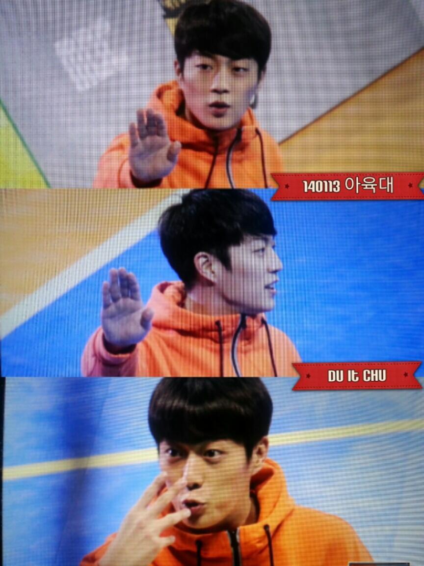  [PICS + FANTAKEN][13.01.14] DooJoon @ Idol Champion 2014 6d045b8fgw1eci3o4ykpfj20o00w0q5m