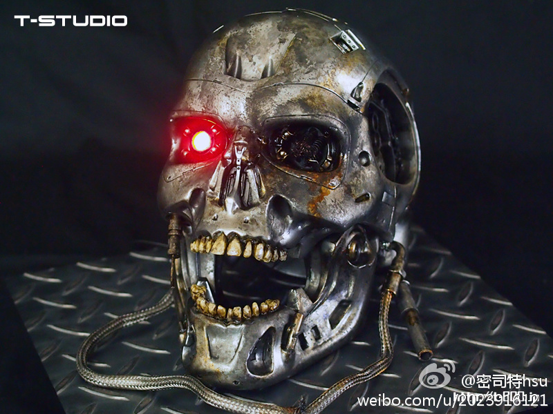 [T-Studio] T-800 Endoskeleton Head - Battle Damaged | 1/1 scale 78a28259gw1e59iq6lll1j20m80gotem