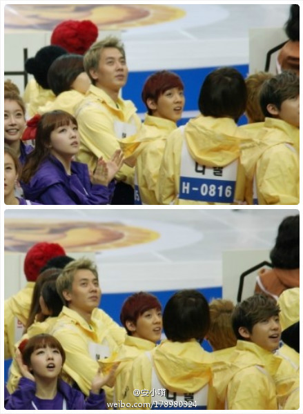 [8.1.12][Pics]Andy @ MBC Idol Athletic Chamionships Part 2 65ba9a9etw1dow01zb365j