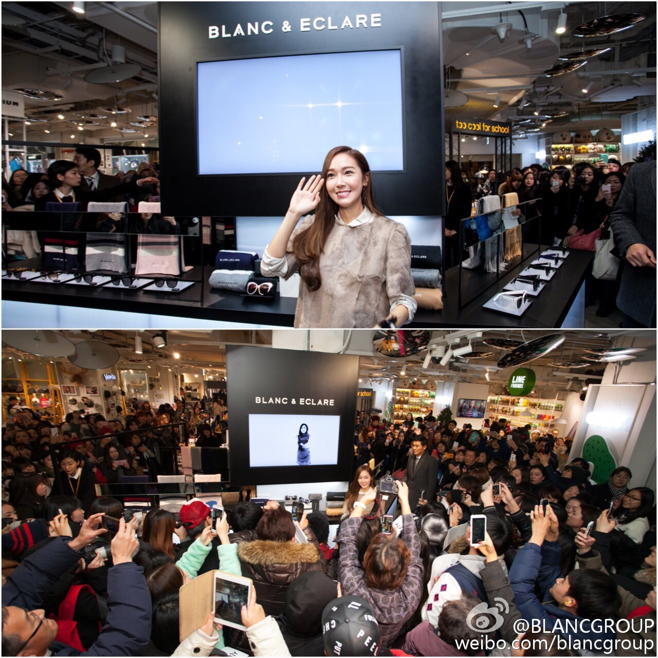 [PIC][22-12-2014]Jessica tham dự buổi fansign cho "BLANC&ECLARE" chi nhánh Seoul, Hàn Quốc vào chiều nay 005IJCnQjw1enkpjrf0ufj30zk0zkqf6