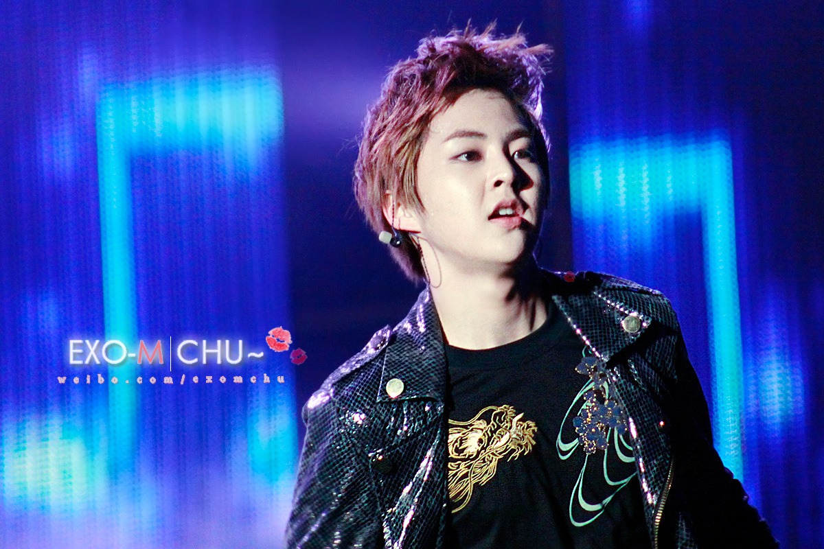 [Fantaken] 091212 EXO M XiuMin @ Chongqing Irreplaceable Concert  A066e683tw1e00idu6olhj