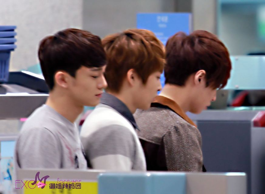 [Fantaken] 081212 EXO M XiuMin @ Incheon + Beijing Airport A1be8071jw1dznbb3gy98j