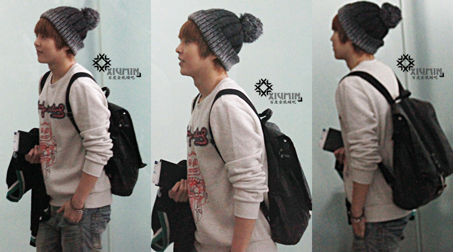 [Fantaken]  011212 EXO M Xiumin @ HongKong + Incheon Airport  A3a4877atw1e084ql5np3j