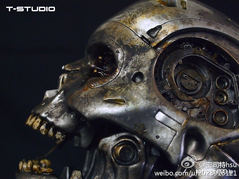 [T-Studio] T-800 Endoskeleton Head - Battle Damaged | 1/1 scale 78a28259gw1e59iqiw4iwj20m80gotee