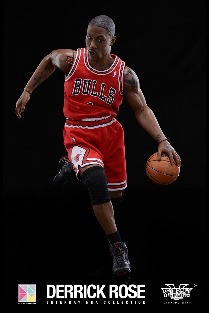 [Enterbay] NBA Real Masterpiece: Derrick Rose (Chicago Bulls) 9020f90fgw1edumtr4asij20k10u0jva