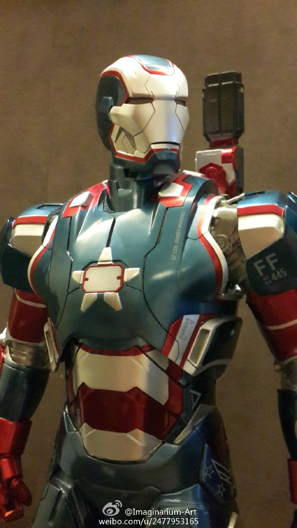 [Imaginarium Art] Iron Man 3: Iron Patriot 1/2 scale | Replica Masterpiece 93b2908dgw1e8rmmoio3uj20w01kwaj6