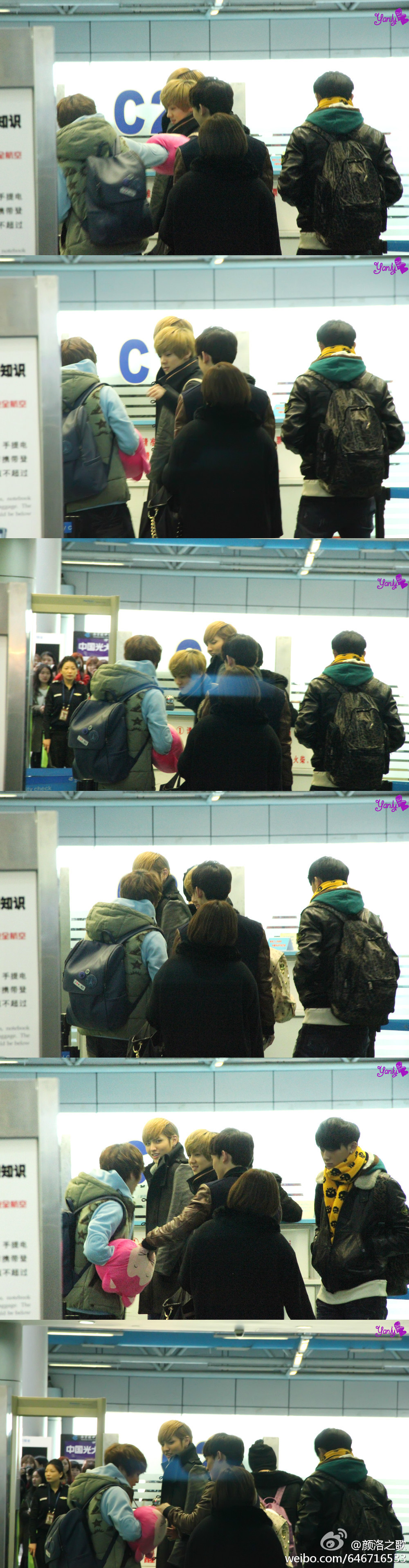 [Fantaken] 010113 EXO M XiuMin @ Incheon + Nanjing Airport 7110d409gw1e0fiyp51fmj