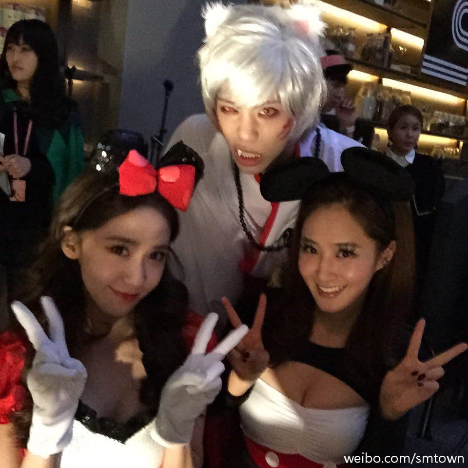 [PIC][29-10-2015]SNSD tham dự " "SMTOWN WONDERLAND" Halloween Party " vào tối nay 9703c8a7gw1exib3zah96j20qo0qojtw