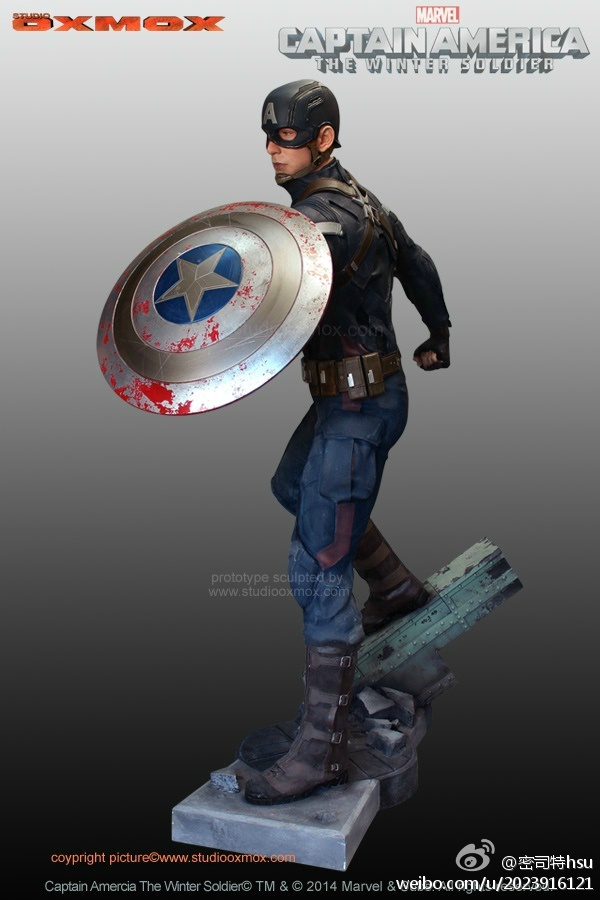 [Studio Oxmox/Section 9] Captain America: The Winter Soldier - Life-Size Statue 78a28259gw1edfydr70y5j20go0p0dix