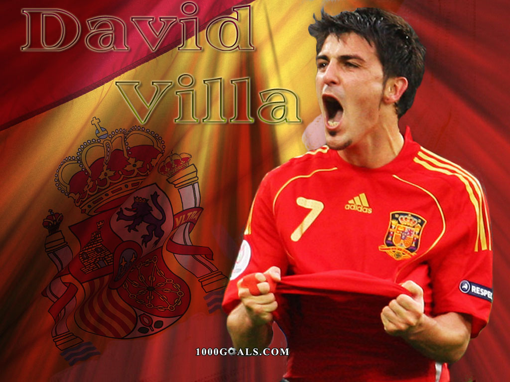 خلفيات روووعة لنجم الباااااارصا... David-villa-wallpaper