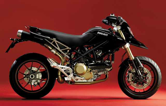 Crno-zlatna S-Versija Ducati Hypermotarda 1100. Hypermotard_black_2008_2