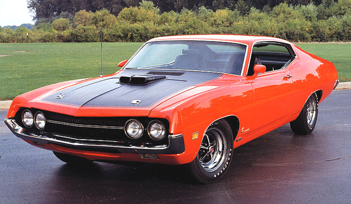 Les MUSCLES CAR Ford-Torino-429