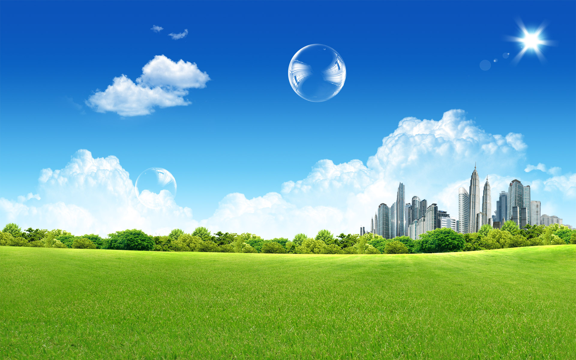 صور مسطحات خضراء Green_city-widescreen_wallpapers