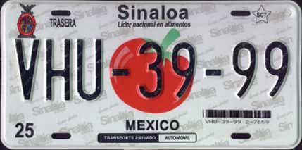 Matriculas de México Sinmex3