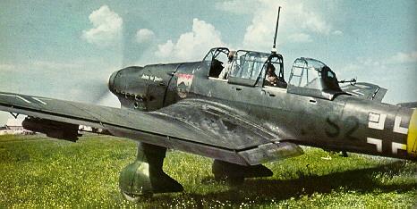 Les Stukas en Méditerranée  Ju87