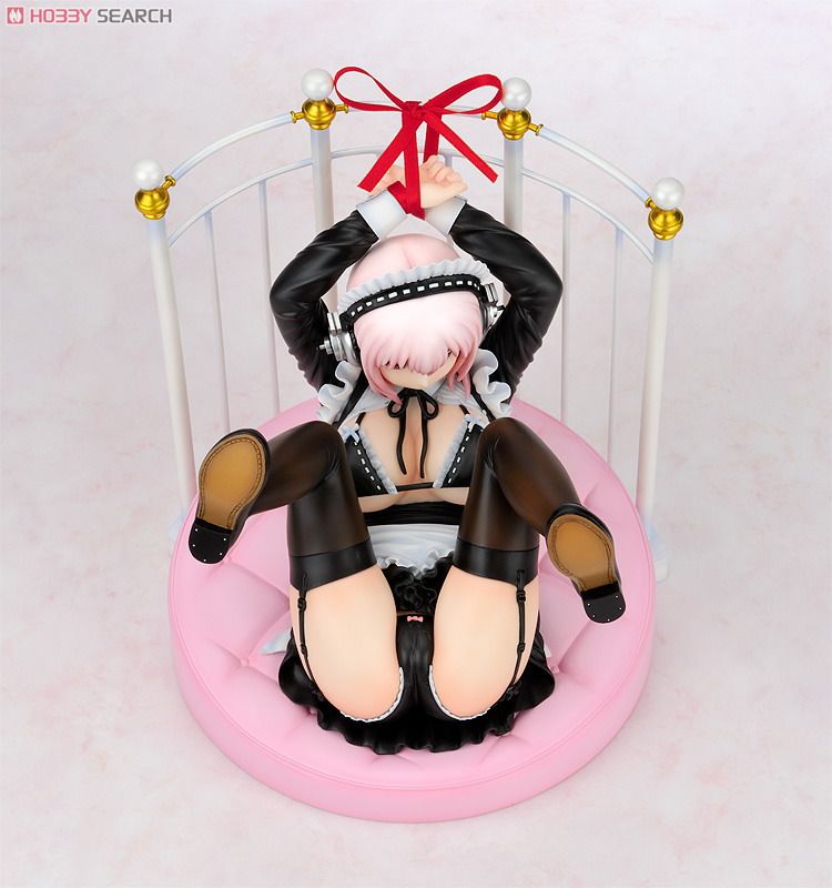 [Gift] Super Soniko Gothic Maid ver. + Bed Base Set (PVC Figure) 10162885a3