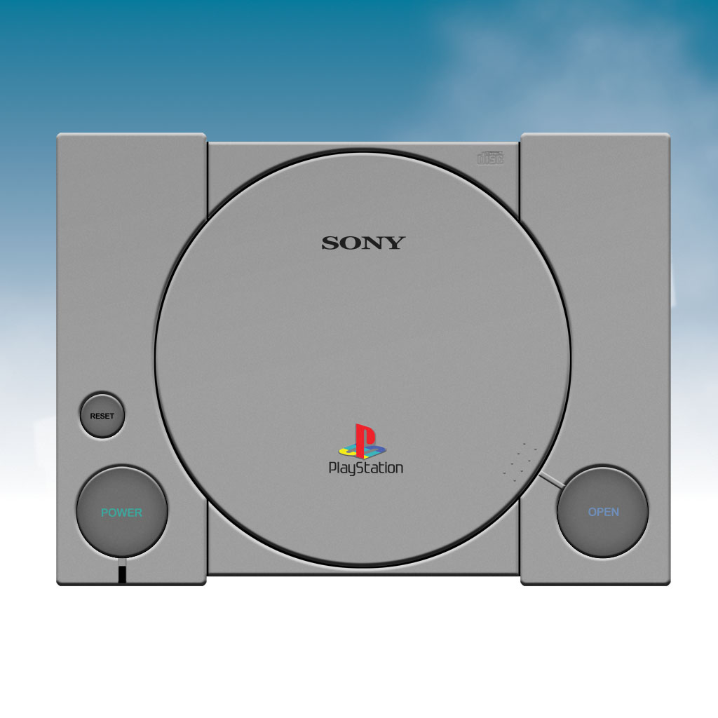 افتراضي البرنامج الافضل لتشغيل العاب البلاي ستيشن PSX Fin V1.13  PlayStation_1_Console_by_KnightRanger