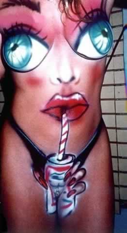 Crazy body Painting A61_bp7