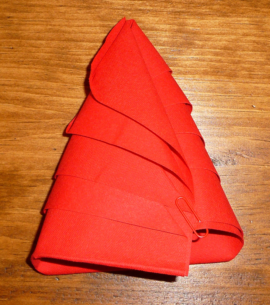 SERVIETTE SAPIN Pliage17P1070216