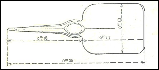 Pelle pioche Seurre 1909 Fer-pelle-pioche