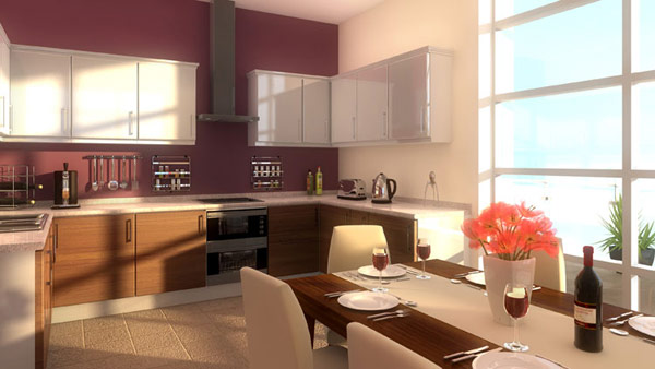 virtuvė. Interior_kitchen_visualisation