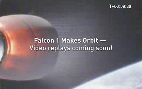 Проведен успешный старт ракеты-носителя Falcon 1 97420