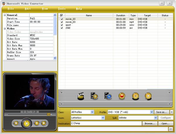 3herosoft Video Converter v3.4.6.0604 برنامج تحويل الفيديوهات المميز نسخه محموله Dvdmain