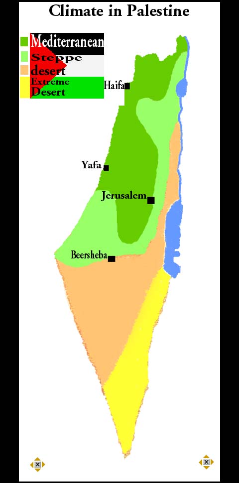 خرائط لفلسطين 111climate