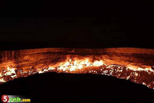 حفرة الجحيم في أوزبكستان  ( صور مذهلة  !!! ) 7
